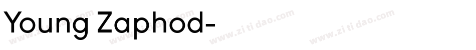 Young Zaphod字体转换